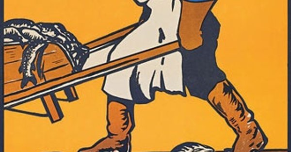 Берегись буферов плакат