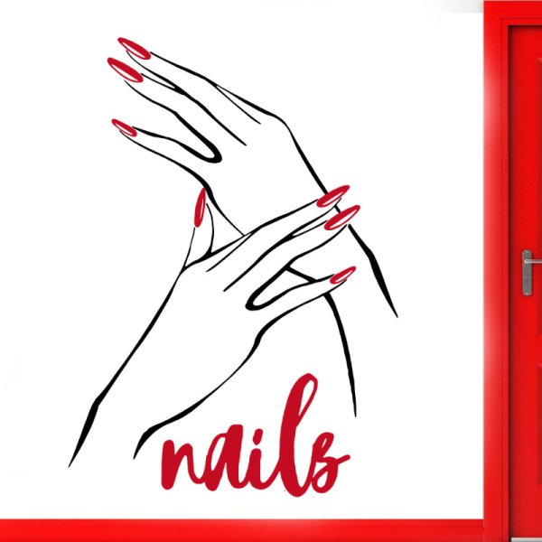 Плакат маникюр