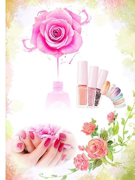 Фон для визитки маникюр