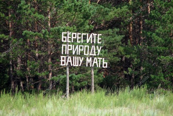 Берегите природу мать Вашу