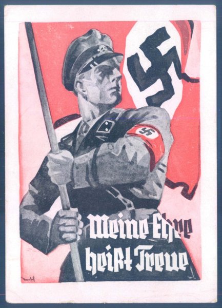 Плакат Waffen SS Рейх