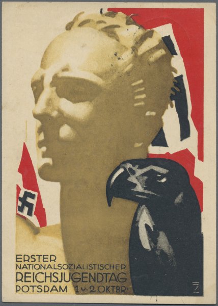 Пропагандистские плакаты нацистской Германии и СССР