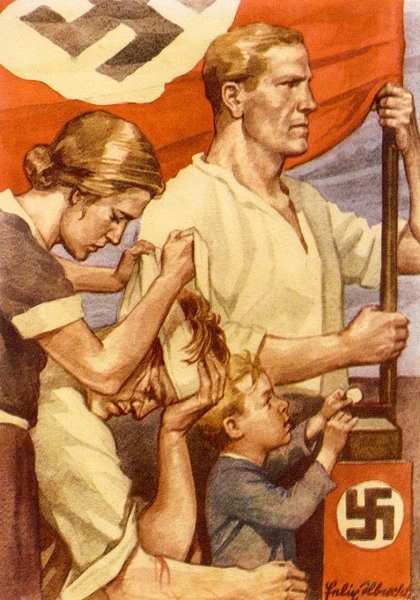 Агитационные плакаты Германии