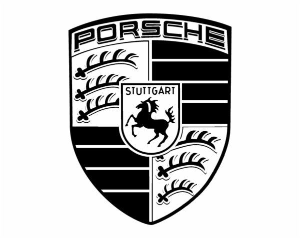 Porsche лого без фона