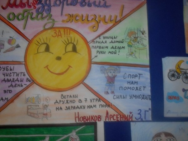 Плакат здоровье