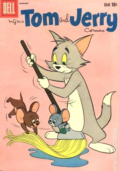 Постер "том и Джерри"