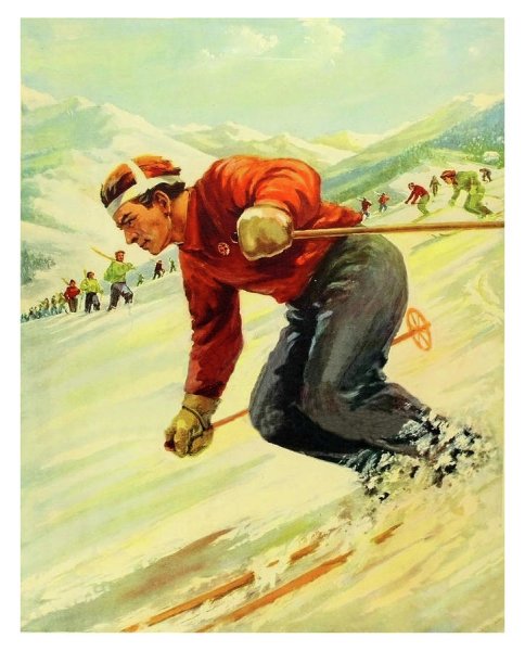 Советские лыжники