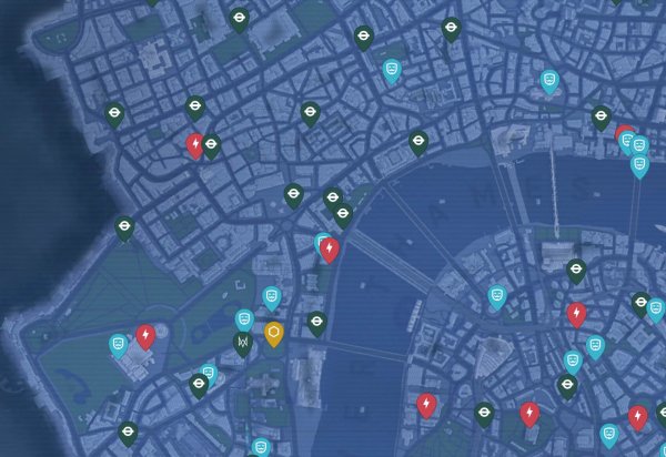 Карта вотч догс Легион