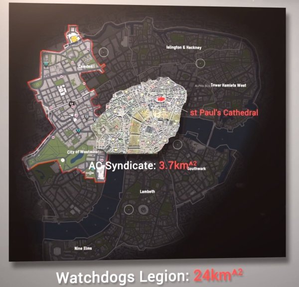 Watch Dogs Legion карта