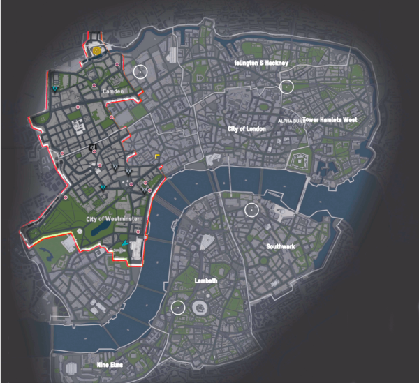 Watch Dogs Legion карта