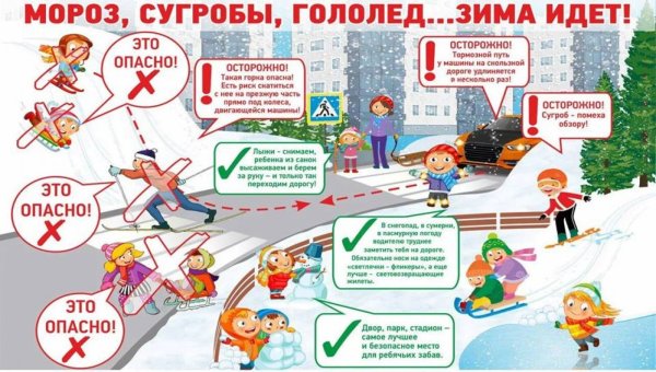 Безопасность на зимней дороге