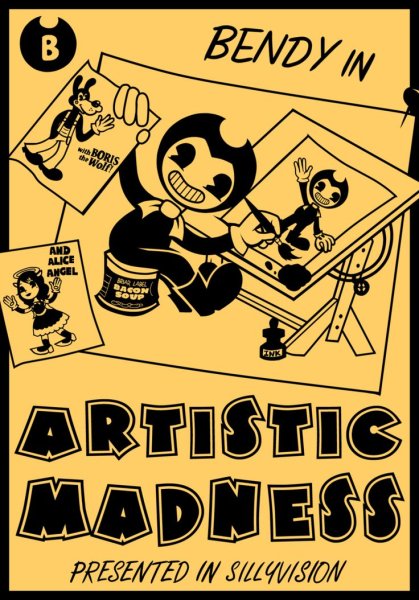 Bendy and the Ink Machine плакаты