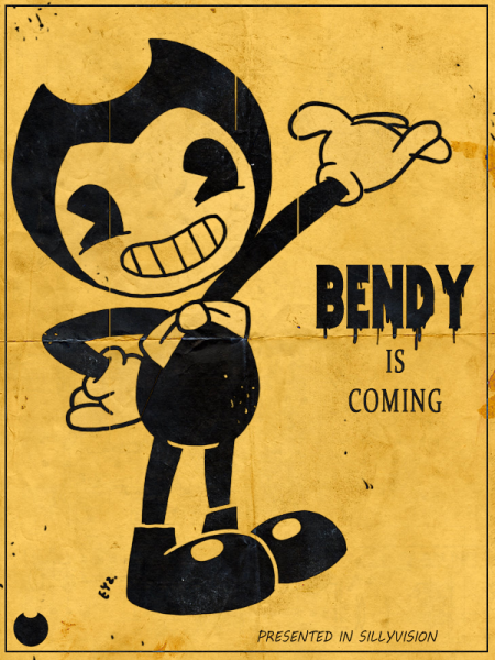 Bendy and the Ink Machine плакаты из игры