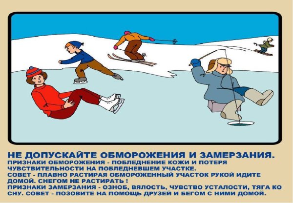 Безопасность зимой