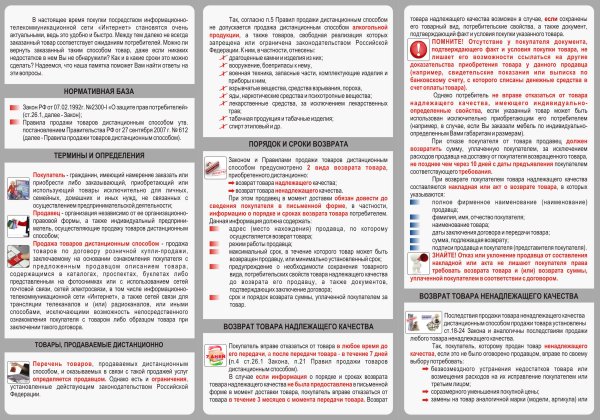 Закон потребителя РБ