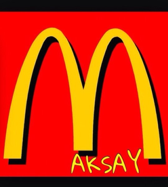 Буква м из Макдональдса