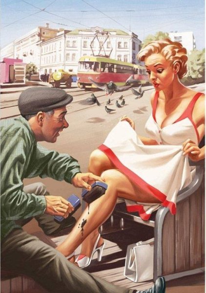 Художник Джил Элвгрен