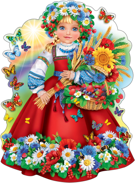 Украшение детского сада девушка лето