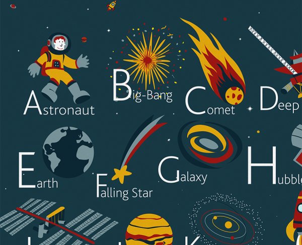 Слова на тему космос на английском