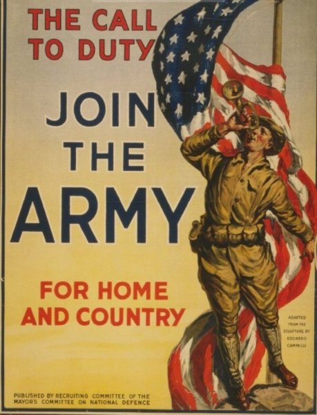 Пропагандистские плакаты США