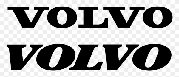 Volvo надпись
