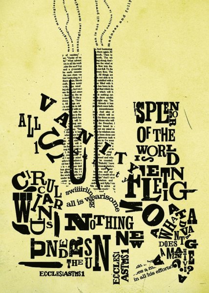 Шрифтовые плакаты футуризм