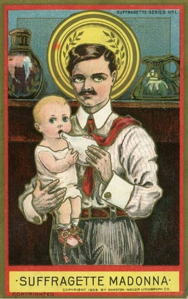 Суфражистки карикатуры