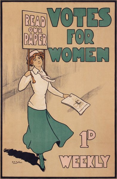 Суфражизм плакаты
