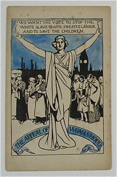 Карикатуры 20 века Суфражистка