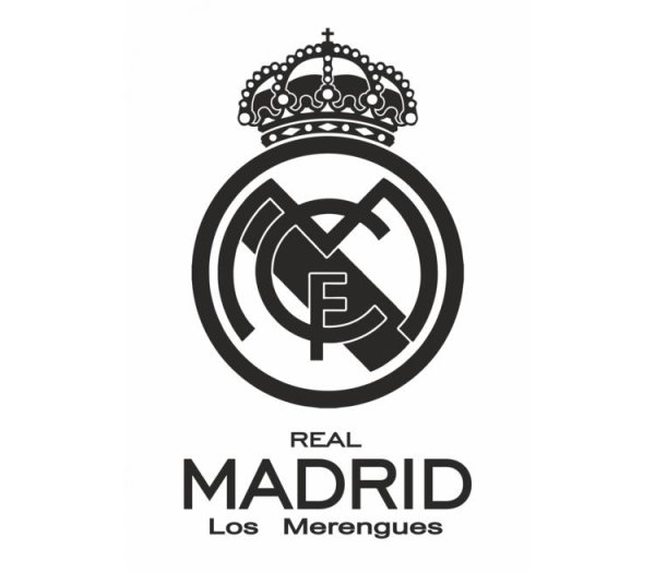 Логотип футбольной команды Реал Мадрид