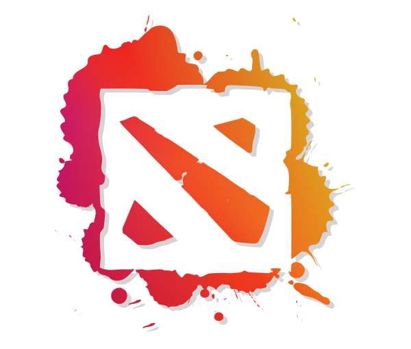 Лого доты без фона