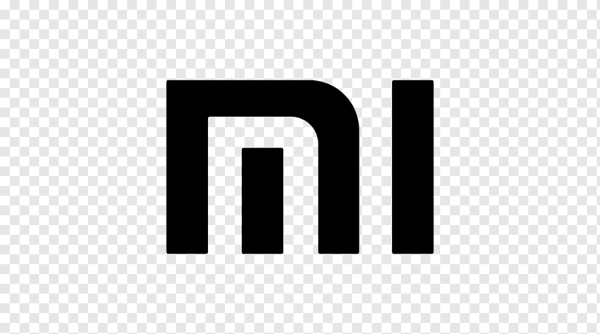 Логотип Xiaomi на белом фоне