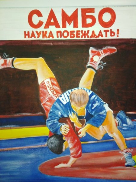 Плакаты по самбо