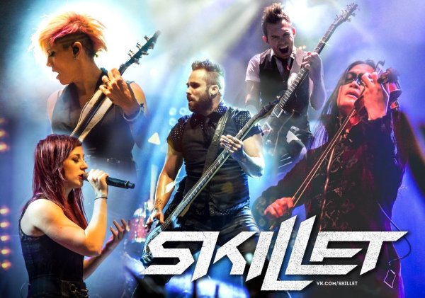 Skillet группа плакат