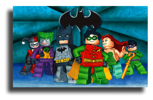 Плакат лего от 200 руб