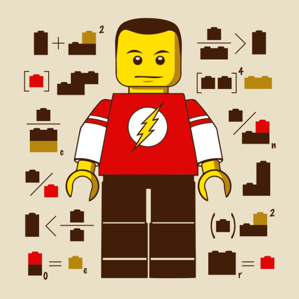 Постеры к фильмам в стиле лего