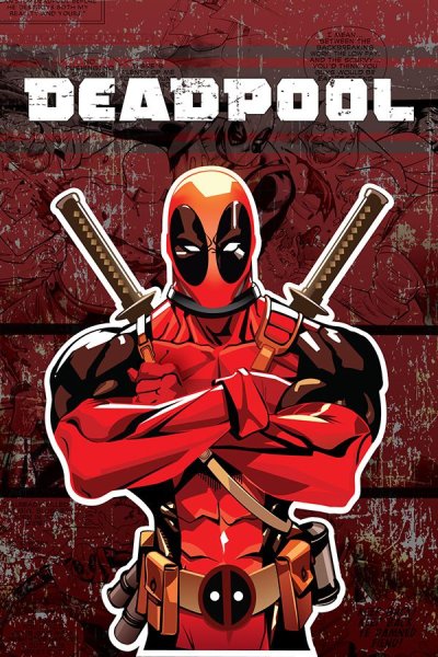 Постер Дэдпул комикс