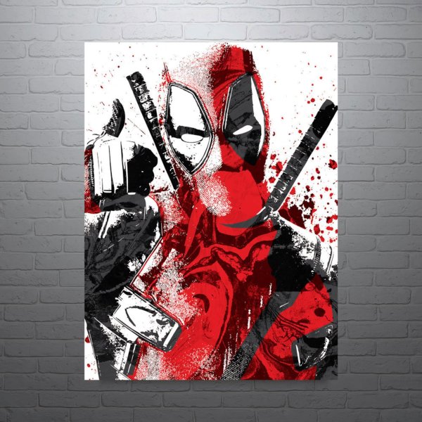 Постер Дэдпул 2 арт