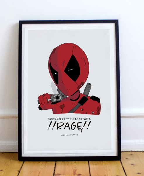 Дэдпул 2016 Постер