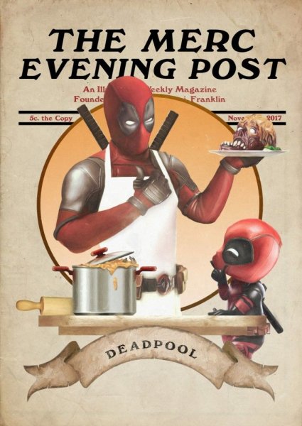 Дэдпул 2016 Постер