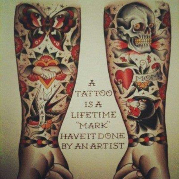 Тату плакат