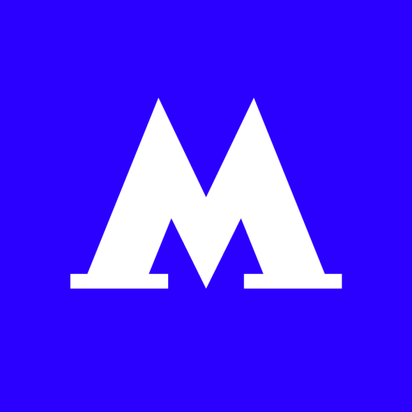 Буква м метро