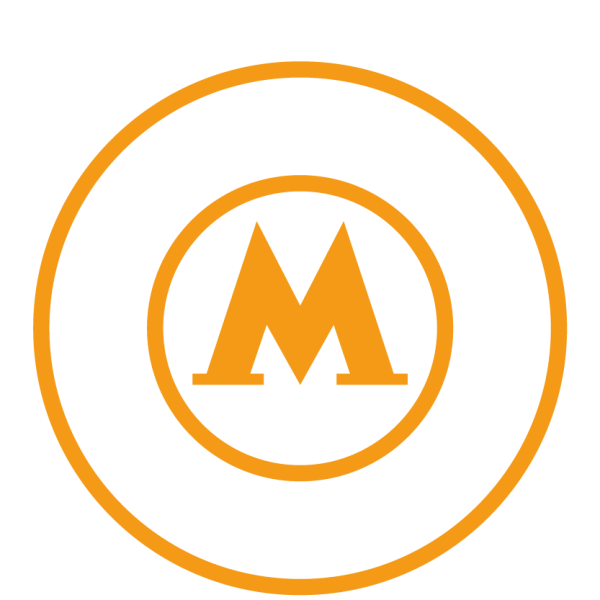 Метро логотип