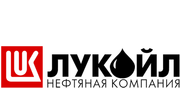 Логотип Лукойл на прозрачном фоне