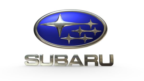 Subaru логотип на белом фоне