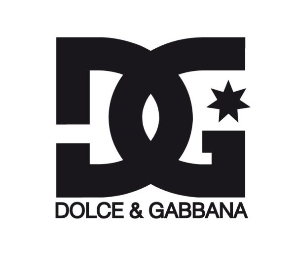 DC Shoes и Dolce & Gabbana логотипы
