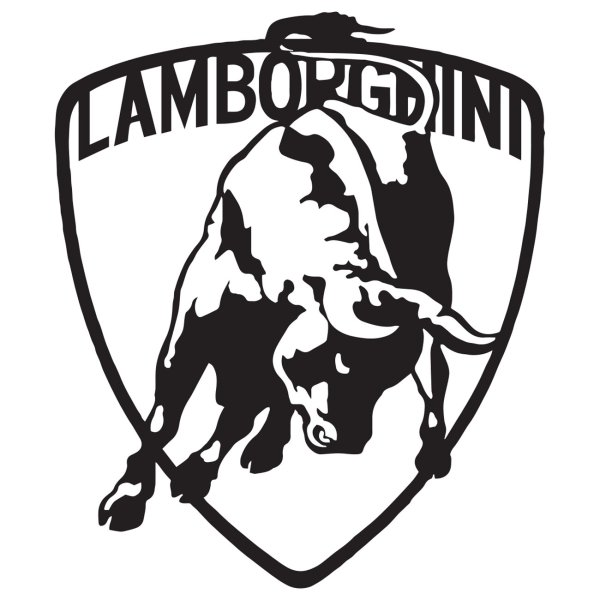 Логотип Ламборджини раскраска