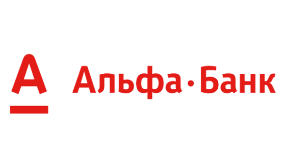 Эмблема Альфа банка