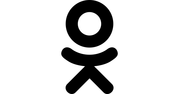 Одноклассники иконка красная