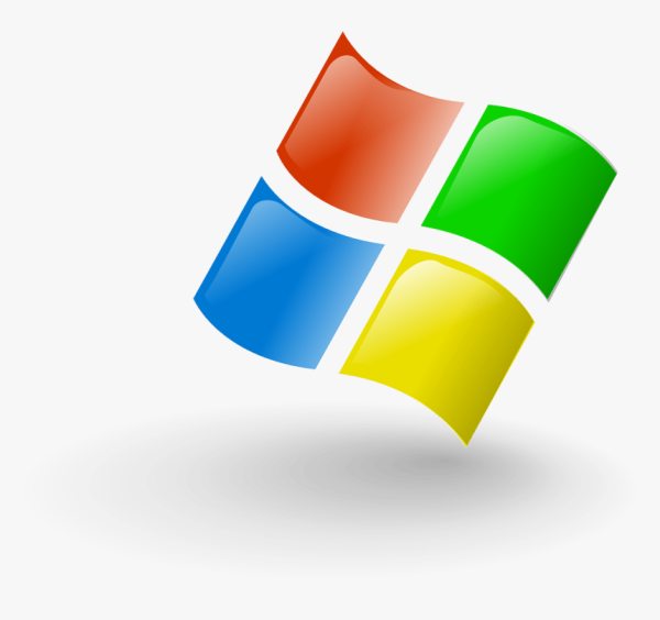 Виндовс на белом фоне